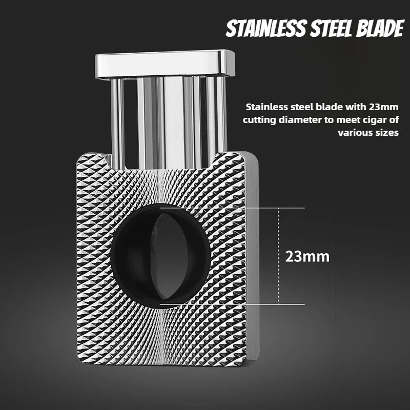 Cigar Cutter Set - 프리미엄 스테인리스 스틸 시가 가위 -