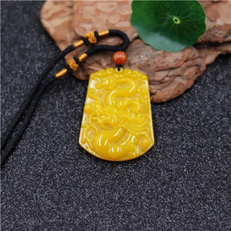 Men'S Yellow Accessories - 도매 중국어 노란색 옥 용 옥