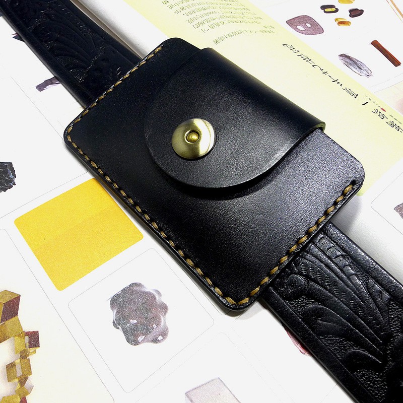 Men Accessories Pack - Blongk 남녀공용 초박형 허리 가방, 정품