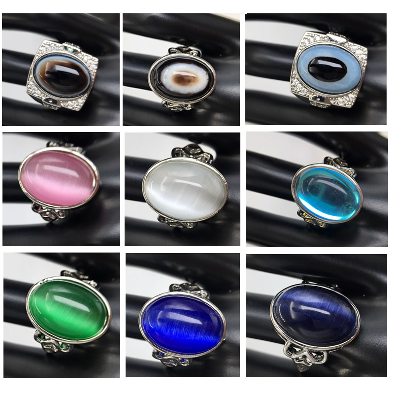 Men Accessories Evil Eye - 크리에이티브 악마 눈 고양이 눈 반지,
