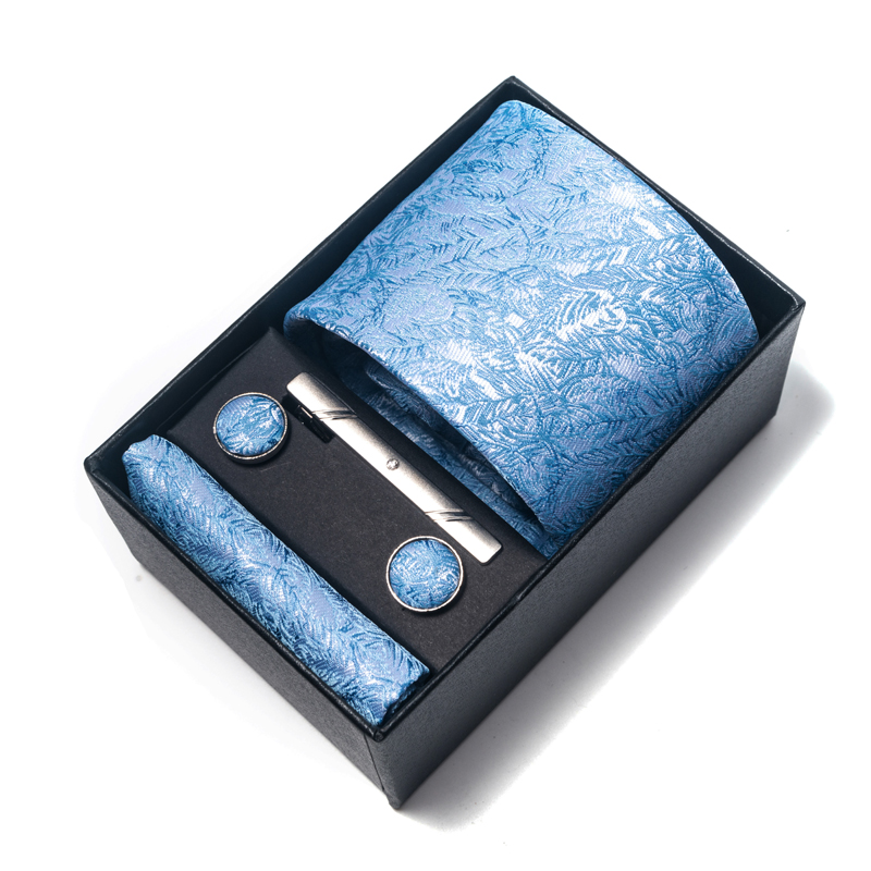 Neck Tie Set Box - 뜨거운 판매 8 cm 넥타이 손수건