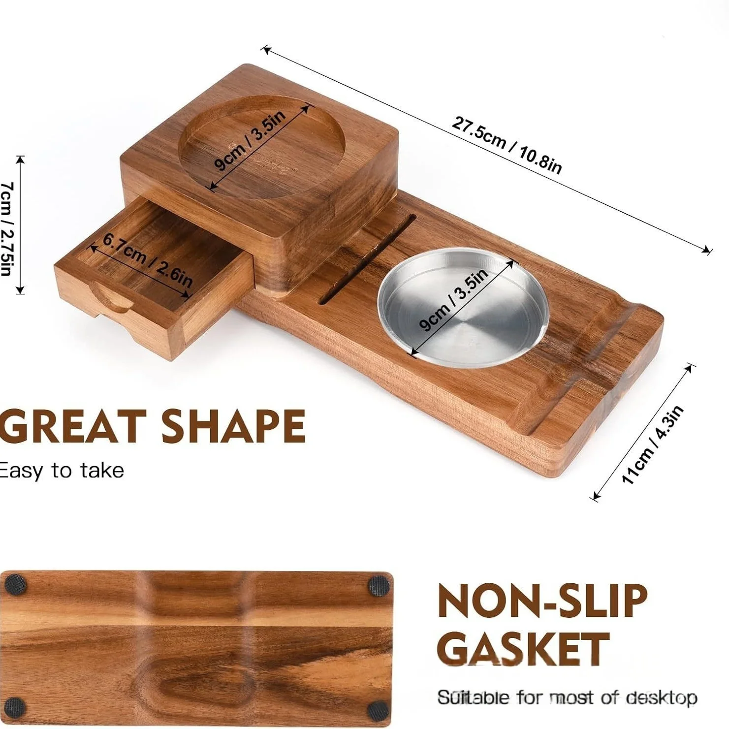 Cigar Cutter Set - 럭셔리 시가 액세서리 박스 (커터 받침대