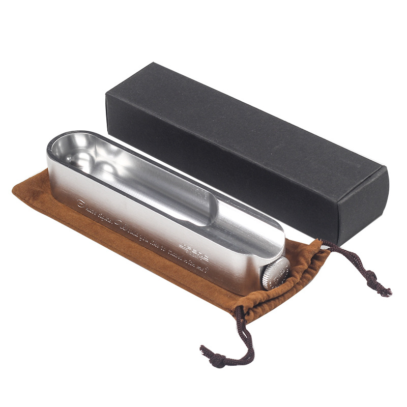 Cigar Cutter Set - 휴대용 3-in-1 시가 재떨이 세트 (내장형
