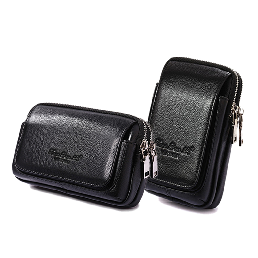 Men Accessories Pack - 남자 정품 가죽 허리 화니 팩