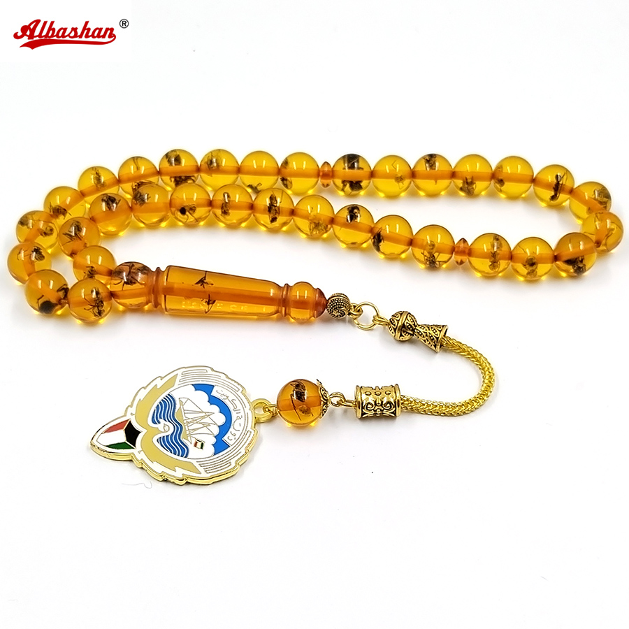 Men Accessories Kuwait - Tasbih 곤충 수지 쿠웨이트 펜던트 묵주