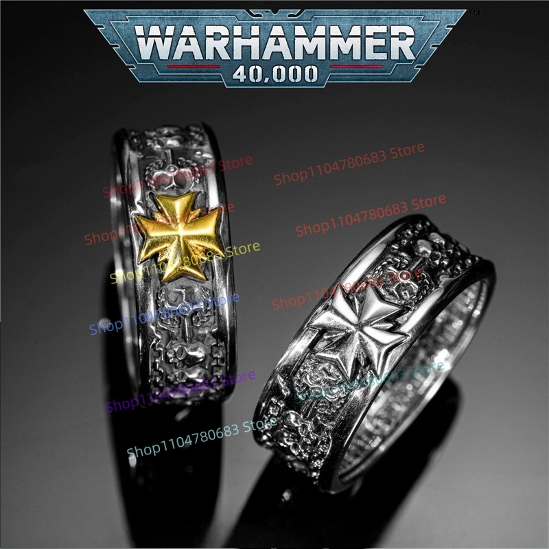 40K 블랙 템플러 크루세이더 맹세 반지 고품질 수집용 - Men Accessories Gift Set 리뷰 및 가격