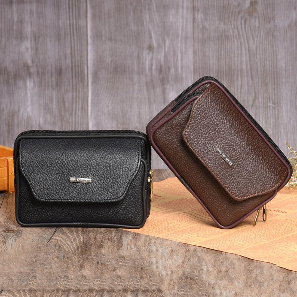 캐주얼 PU 가죽 남성 허리 가방 스포츠 방수 범벨트  - Men Accessories Pack 리뷰 및 가격