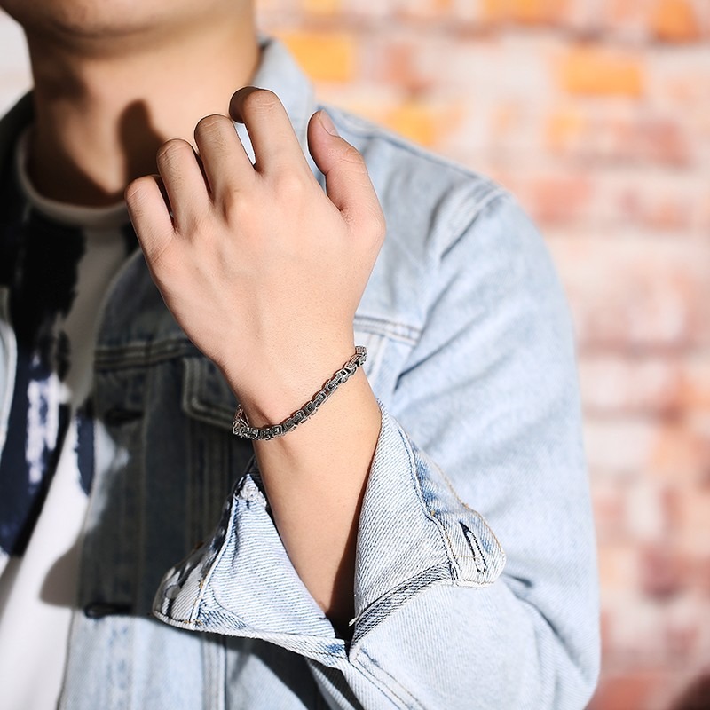 렌디 다용도 남성용 핸드 주얼리, 신사들의 일상 의상  - Men Accessories Look 리뷰 및 가격