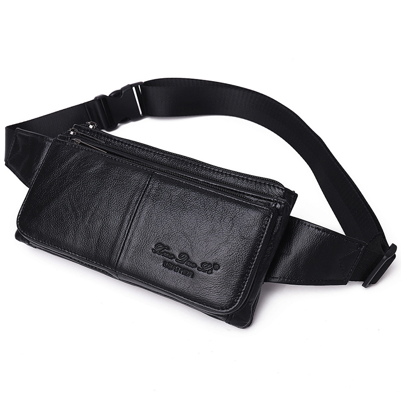 남성 허리 가방 벨트 힙백 지갑 천연 가죽 여행 패션  - Men Accessories Pack 리뷰 및 가격
