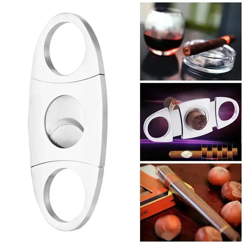 스테인레스 스틸 시가 커터 연기 액세서리 남자를위한 선 - Cigar Cutter Set 리뷰 및 가격