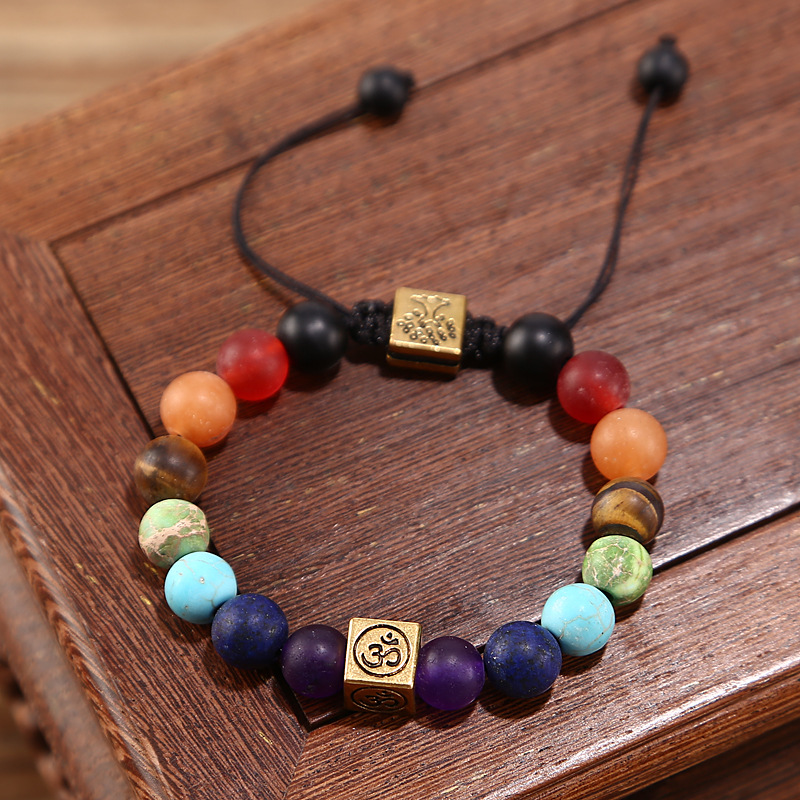 7 차크라 팔찌 여성을위한 Bangles 남성 빈티지  - Men Accessories India 리뷰 및 가격