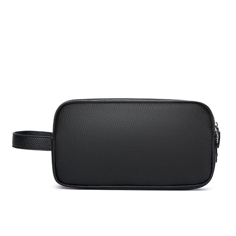 빈티지 남성용 핸드 클러치 백, 다층 지퍼 수납공간,  - Men Accessories For Wrist 리뷰 및 가격