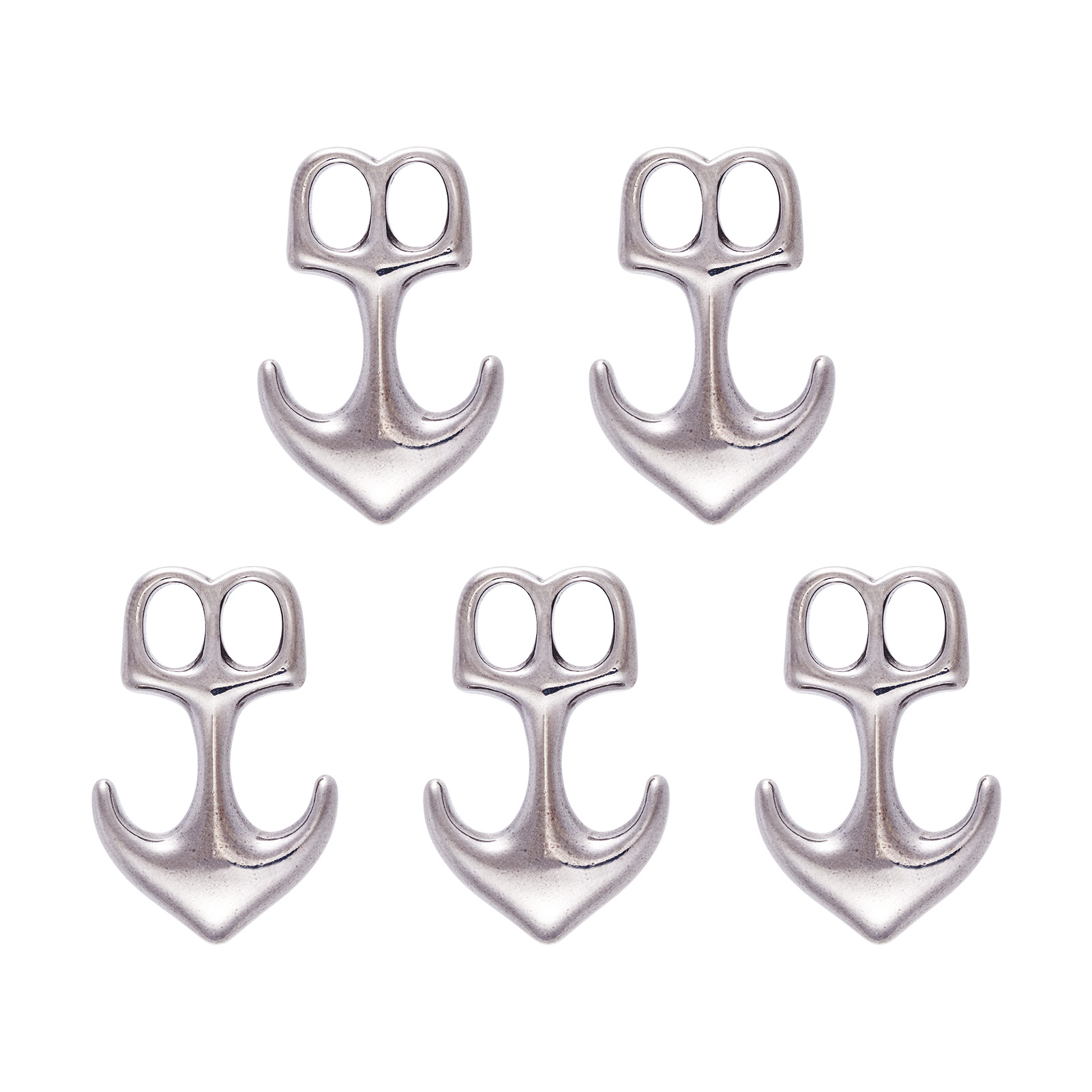 5pcs 앵커 후크 걸쇠 여성용 304 스테인레스 스틸 - Men Accessories Jewellery 리뷰 및 가격