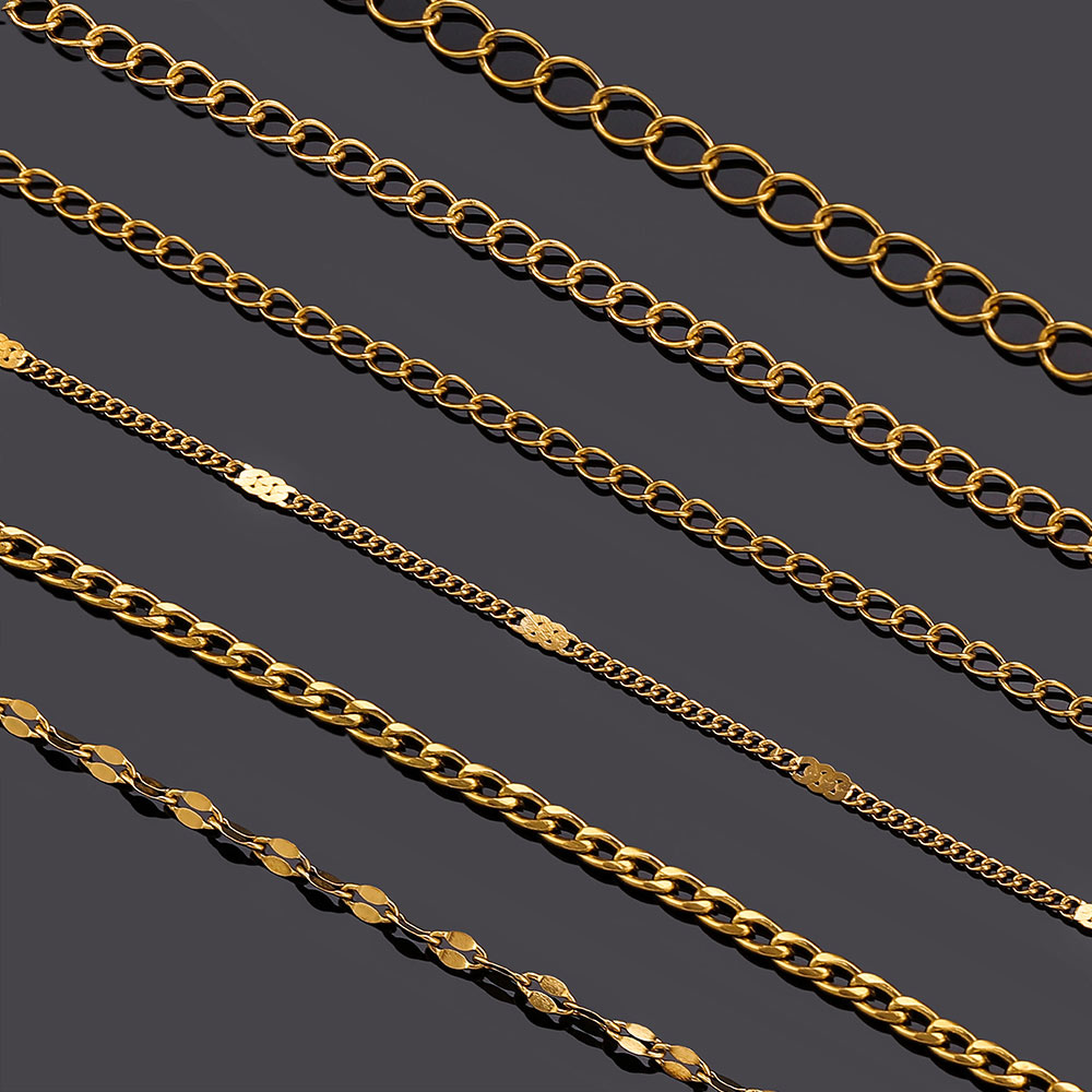 2미터 스테인리스 스틸 립스 NK 롱 크로스 체인, 쥬 - Men Accessories Jewellery 리뷰 및 가격