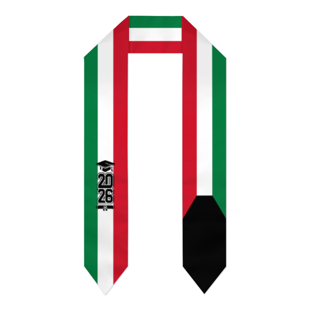 2026년 졸업생을 위한 쿠웨이트 국기 스카프 졸업 띠 - Men Accessories Kuwait 리뷰 및 가격