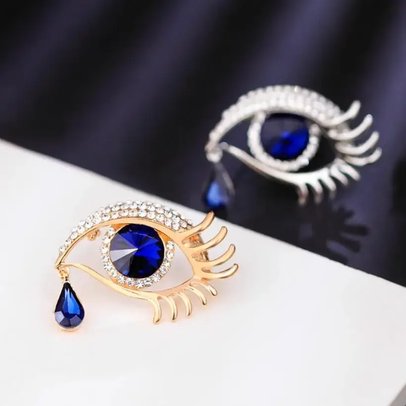 1Pc 패션 이블 아이 브로치 여성용 남성용 빈티지 악 - Men Accessories Evil Eye 리뷰 및 가격