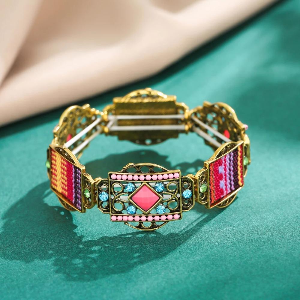 부족 민족 보헤미안 인도 빈티지 금속 돌 동전 팔찌 집 - Men Accessories India 리뷰 및 가격