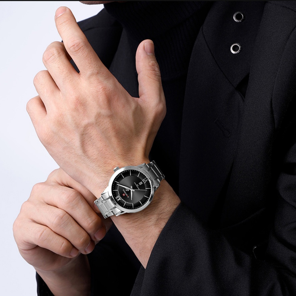 남성용 NAVIFORCE 시계 패션 비즈니스 캘린더 디 - Men Accessories For Wrist 리뷰 및 가격