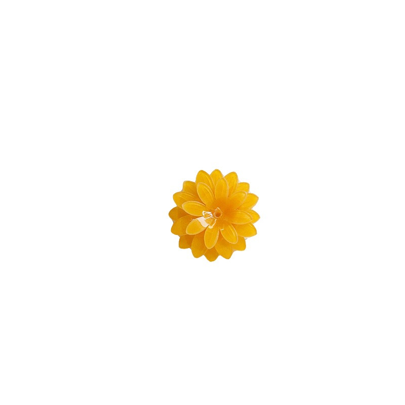 50 개/몫 24mm 노란색 컬러 인쇄 만화 데이지 모 - Men'S Yellow Accessories 리뷰 및 가격